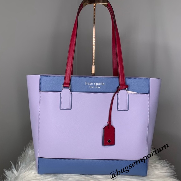 Kate Spade Large Leather Laptop Tote / Wallet Set - Picture 9 of 12